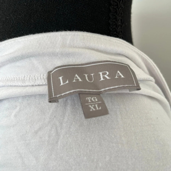 Laura Plus white short sleeves T-shirt size XL - Picture 5 of 5